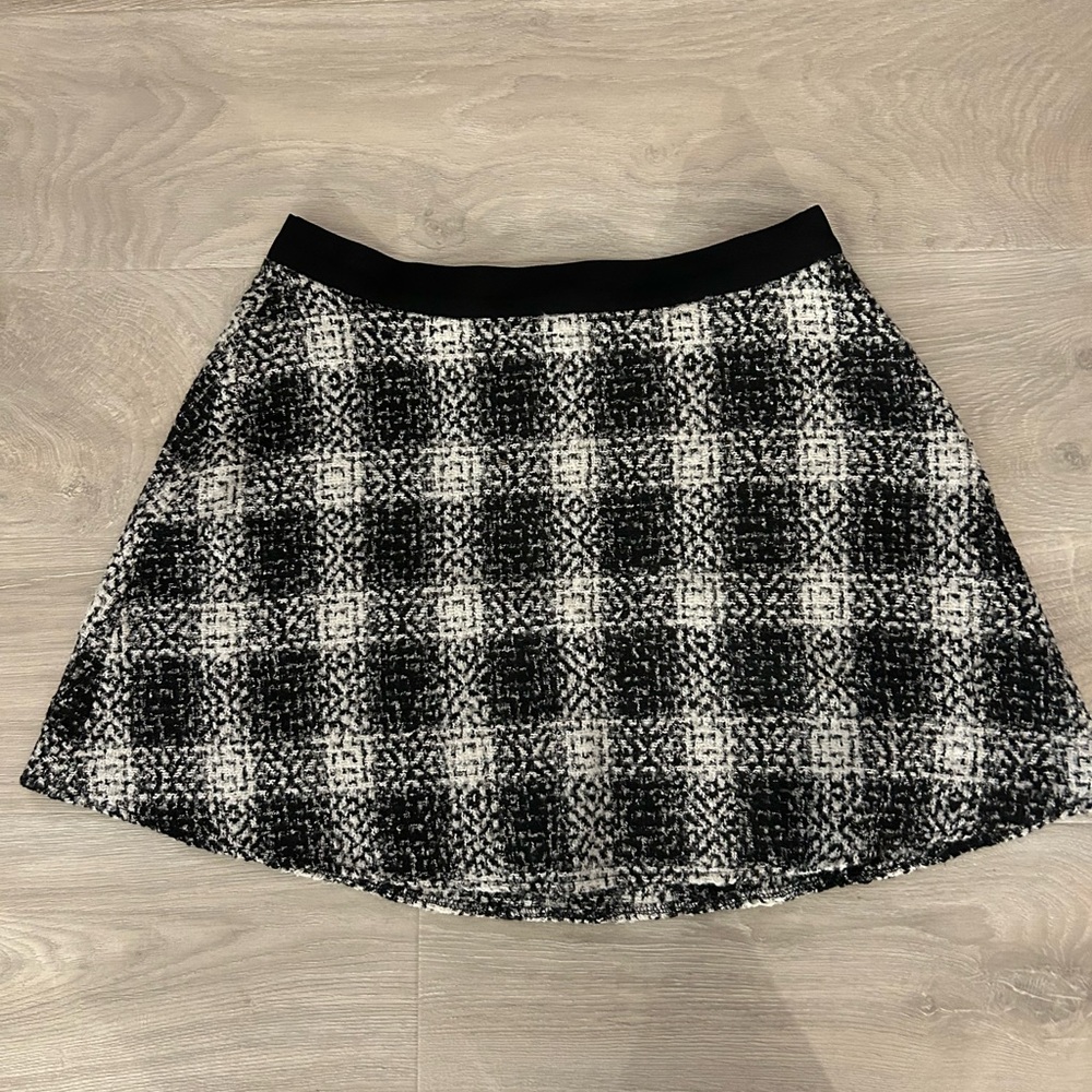 Plaid Circle Skirt